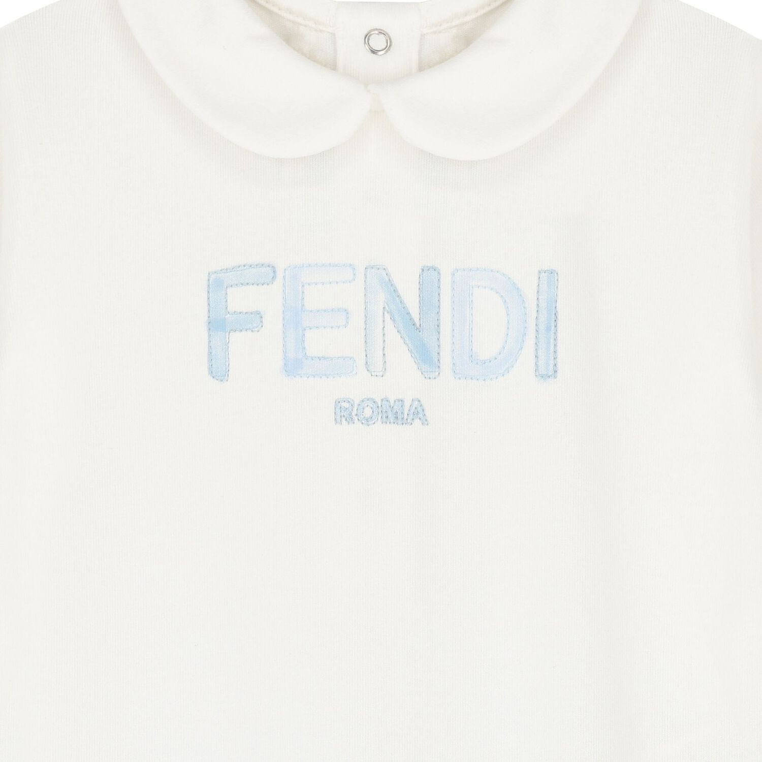 Baby Boys White & Blue Logo Babygrow Gift Set, 2, hi-res