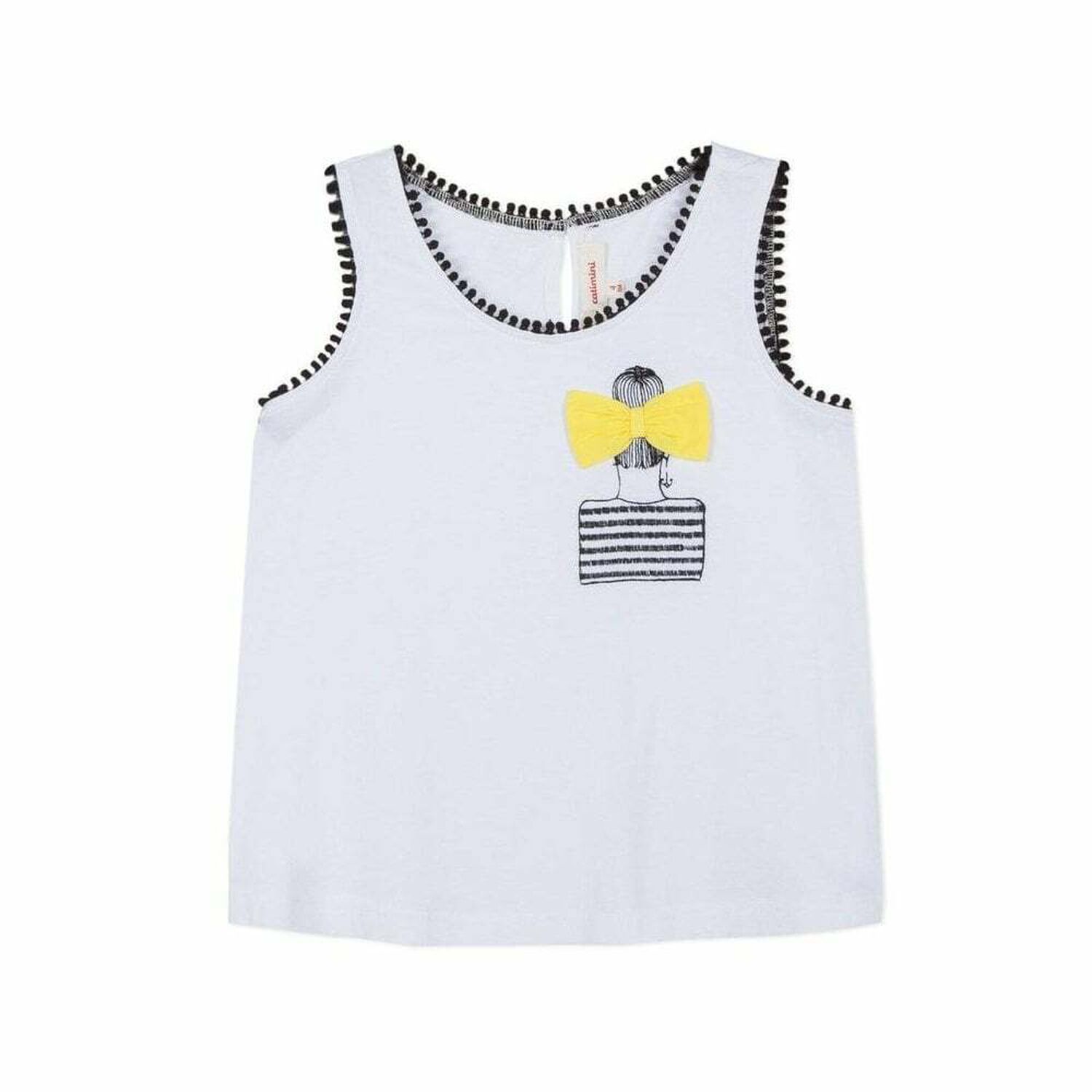 Girls White Top, 1, hi-res image number null