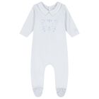 Baby Boys Blue Tiger Babygrow, 1, hi-res