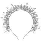 Girls Silver Embellished Headband, 3, hi-res