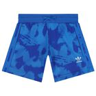 Blue Trefoil Logo Shorts, 1, hi-res