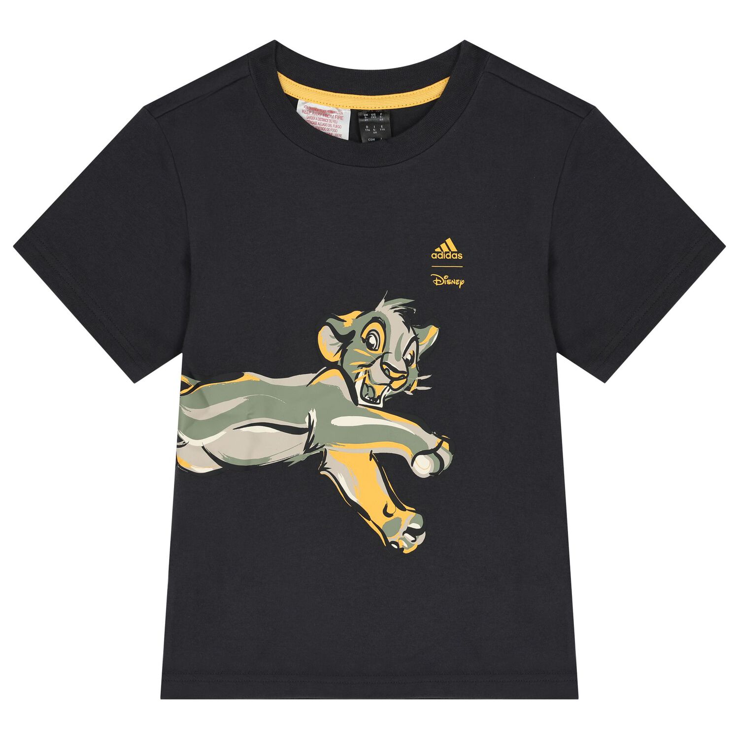 Grey Lion King Logo T-Shirt, 1, hi-res