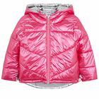 Girls Silver & Pink Reversible Jacket, 1, hi-res