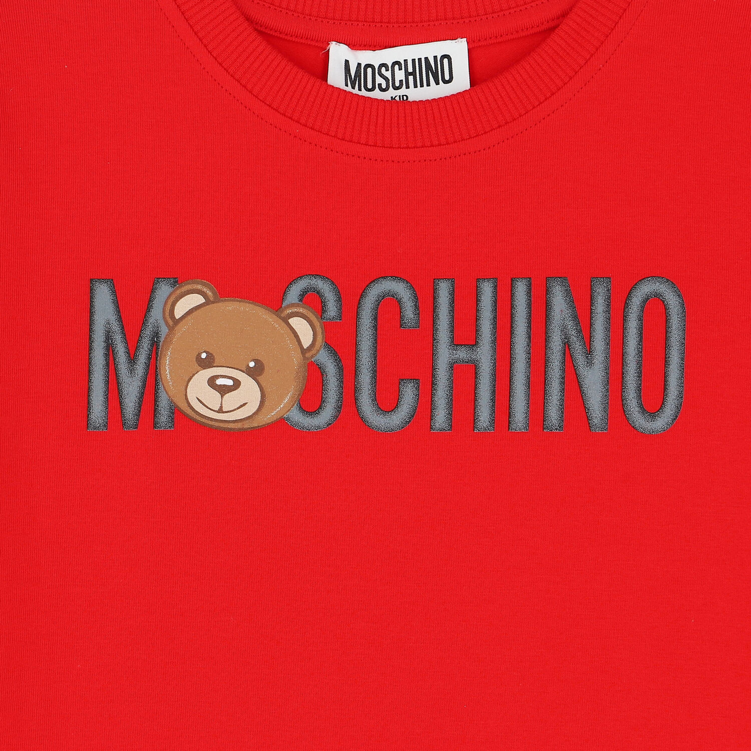 Red Teddy Logo T-Shirt, 7, hi-res