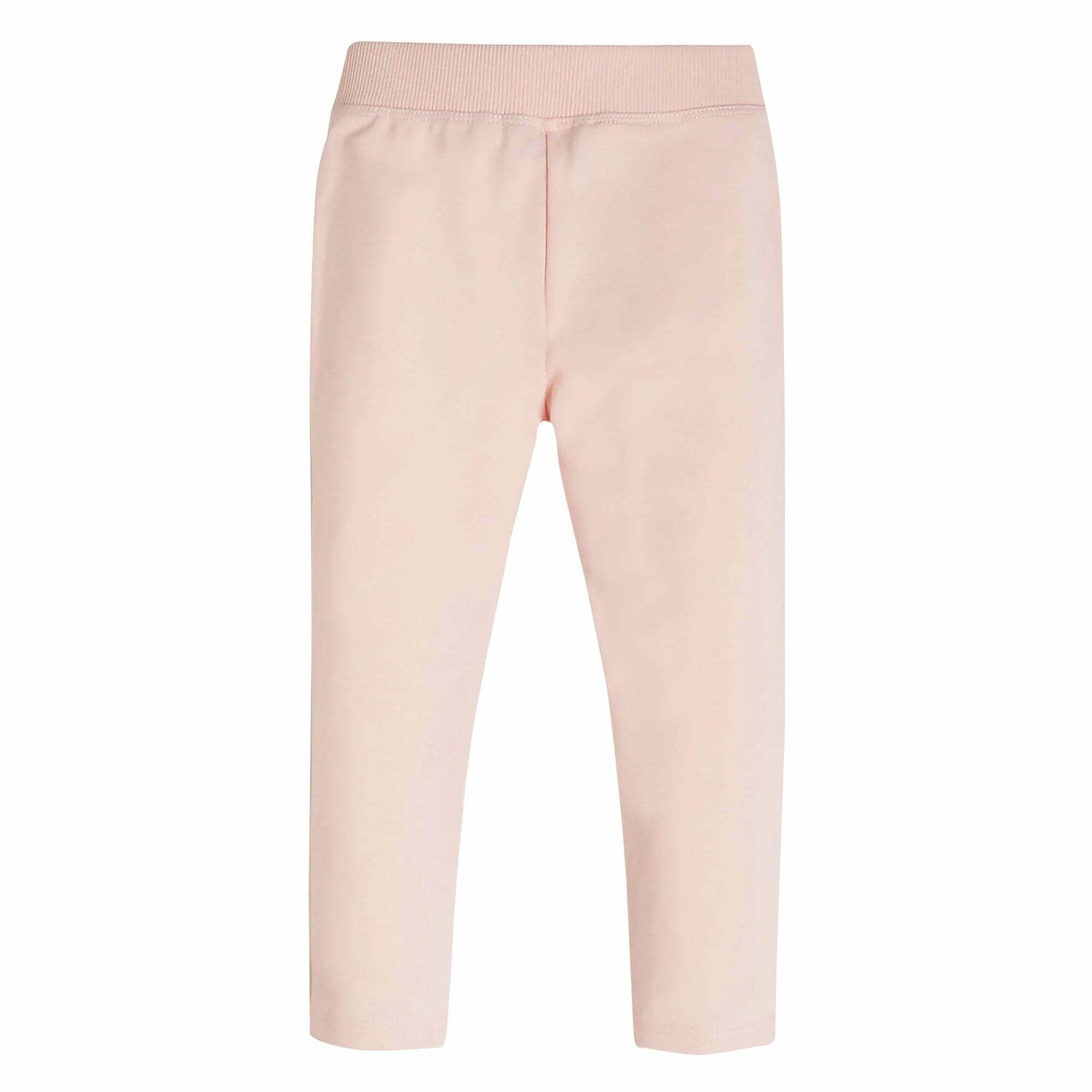 Girls Pink Logo Leggings, 1, hi-res