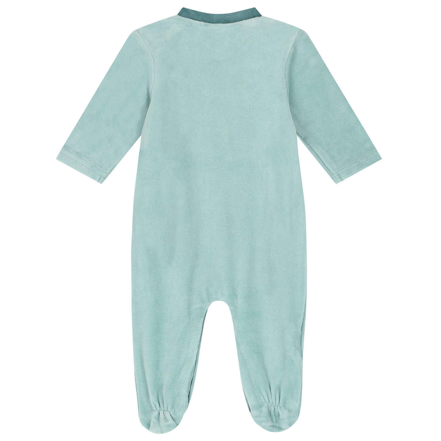 Baby Boys Green & Ivory Babygrows (2 Pack), 1, hi-res