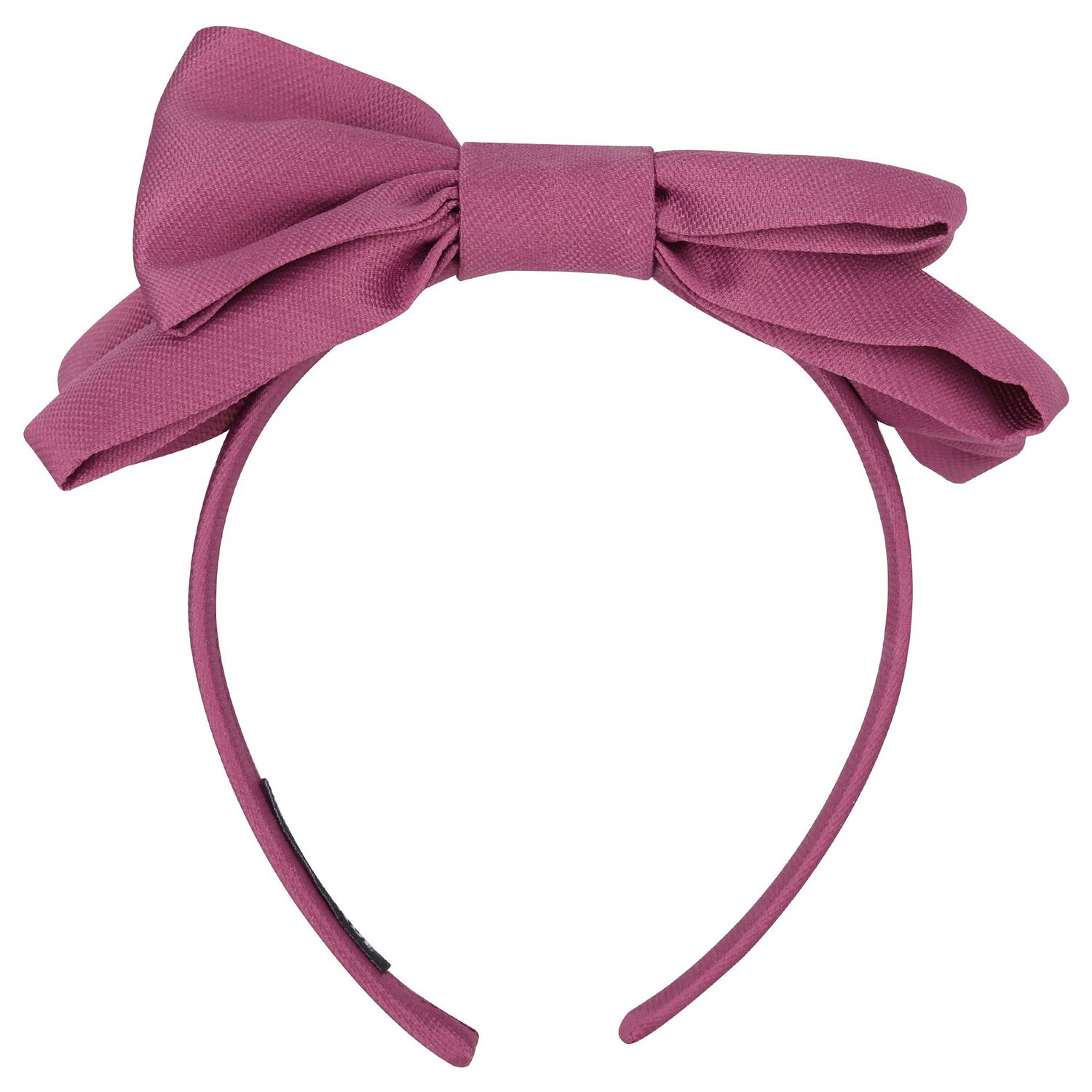 Girls Pink Bow Headband, 1, hi-res image number null