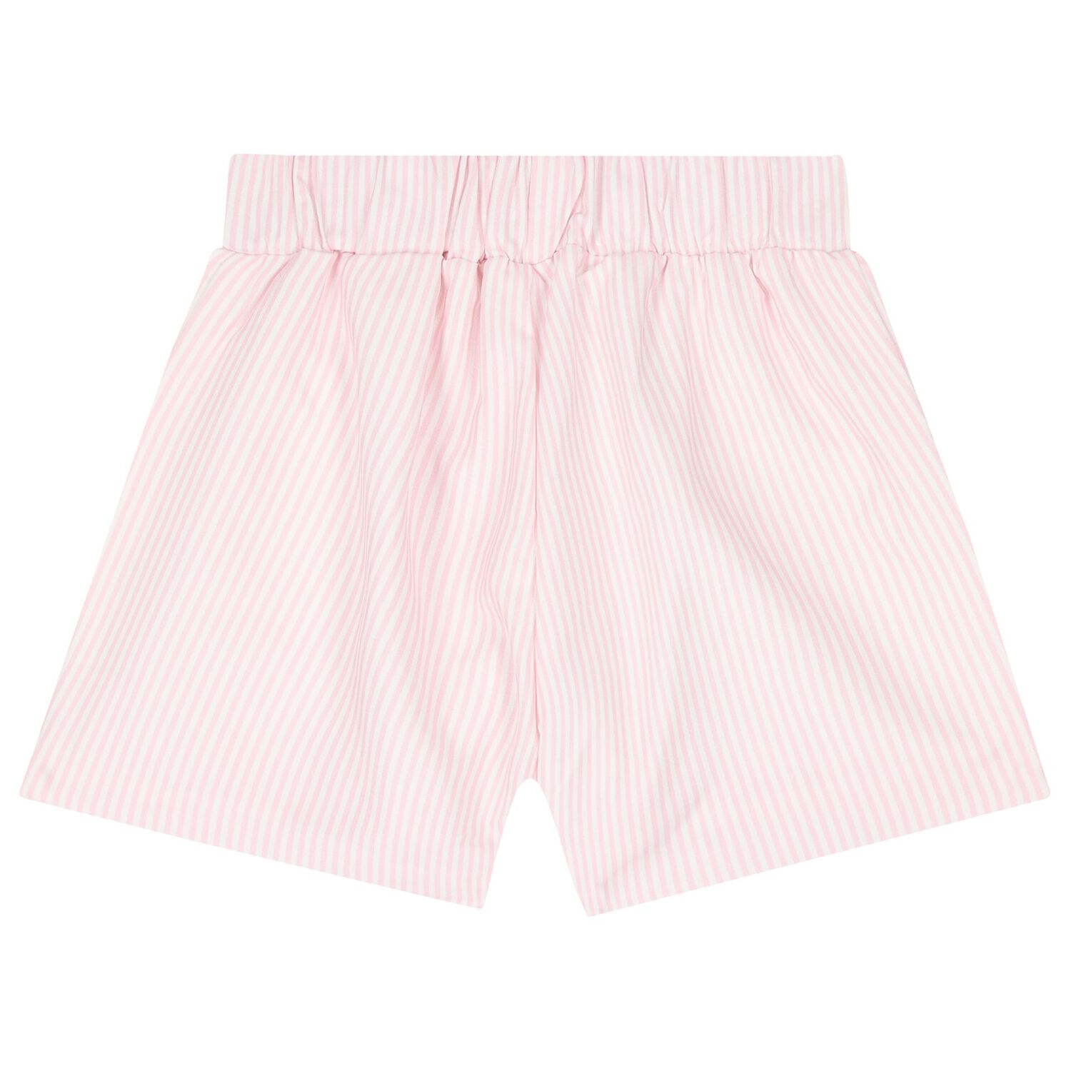 Girls White & Pink Pastry Shorts Set, 1, hi-res image number null