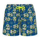 Boys Blue Skulls Swim Short, 1, hi-res