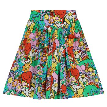 Girls Multi-Coloured Planet Earth & Friends Skirt
