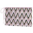 Girls Lilac, Black & Ivory Zig-Zag Crochet Beach Skirt, 1, hi-res