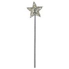 Girls Gold Star Sequin Wand, 1, hi-res