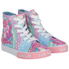 Girls Multi-Colored Unicorn Trainers, 1, hi-res
