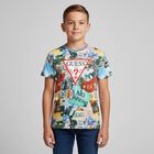 Boys Printed Logo T-Shirt, 2, hi-res