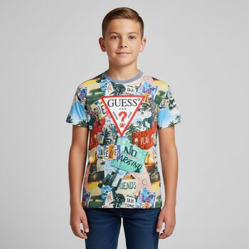 Boys Printed Logo T-Shirt