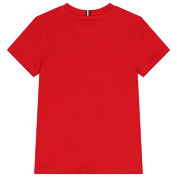 Boys Red Logo T-Shirt