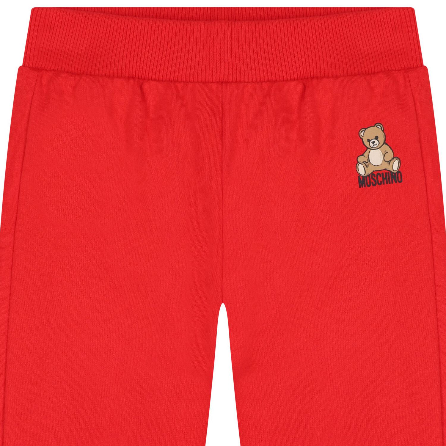 Younger Red Teddy Bear Logo Tracksuit, 3, hi-res