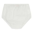 Baby Girls White Floral Dress Set, 1, hi-res