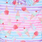 Girls Pink Printed Swimsuit, 1, hi-res