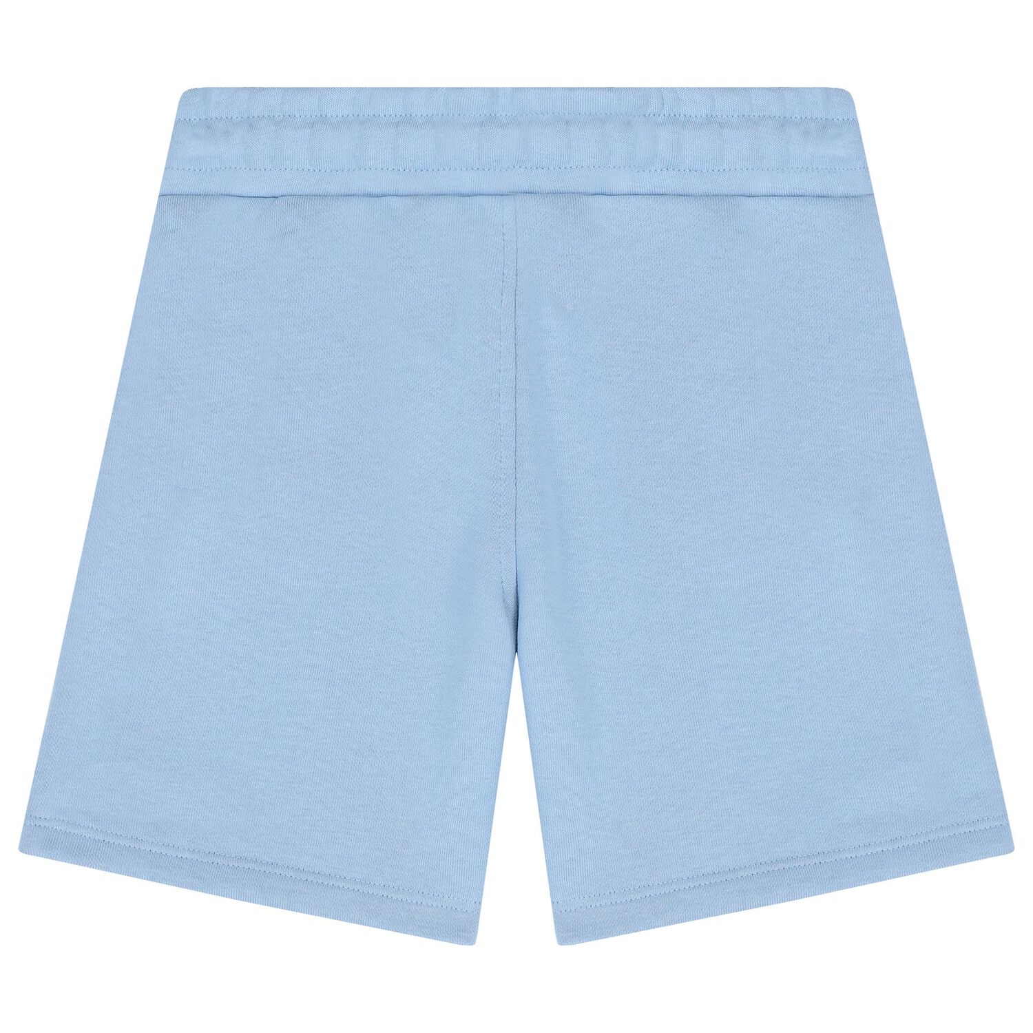 Boys Pale Blue Logo Shorts, 4, hi-res