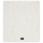 Baby Boys Blue Medussa Logo Blanket, 1, hi-res