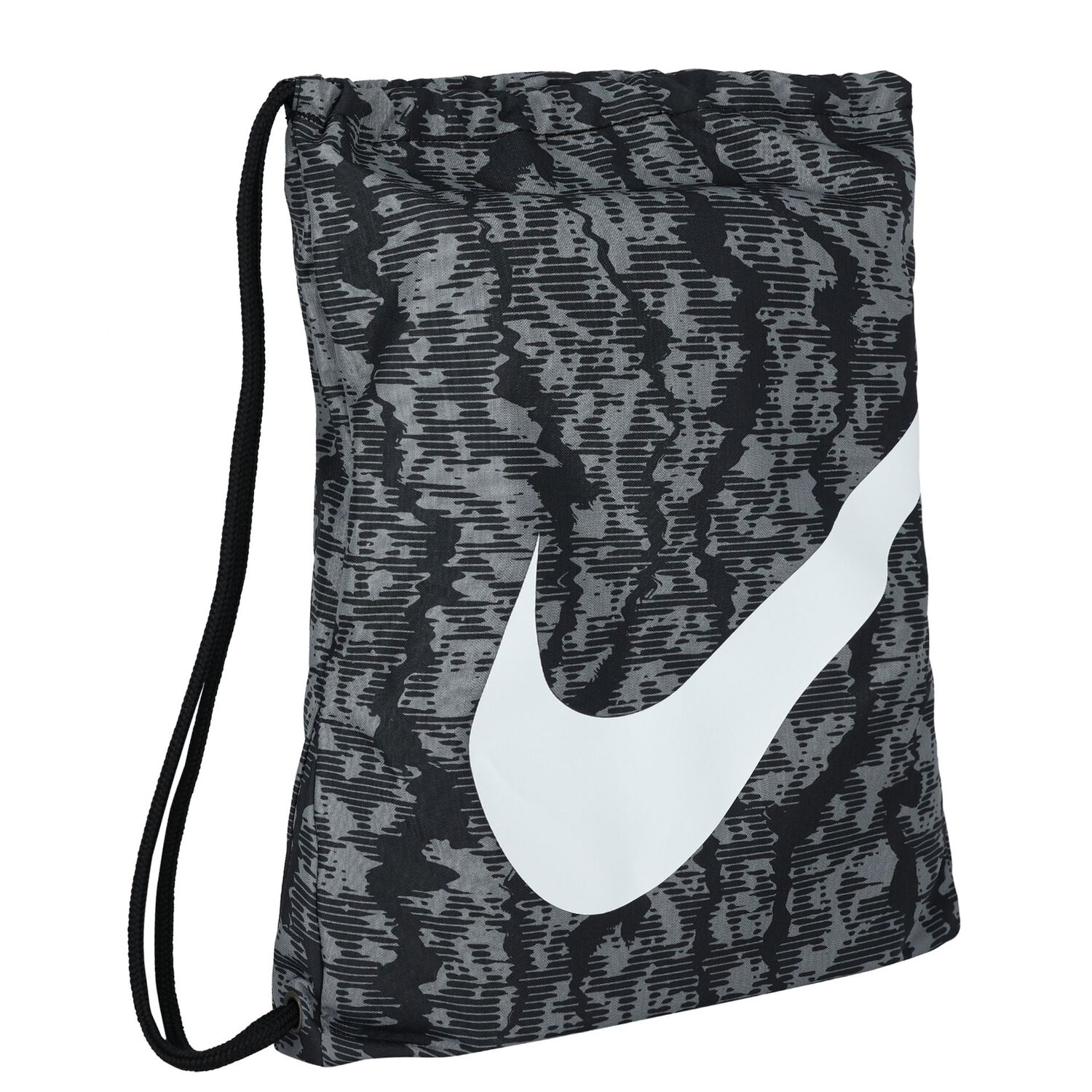 Black & Grey Logo Gym Sack, 1, hi-res image number null