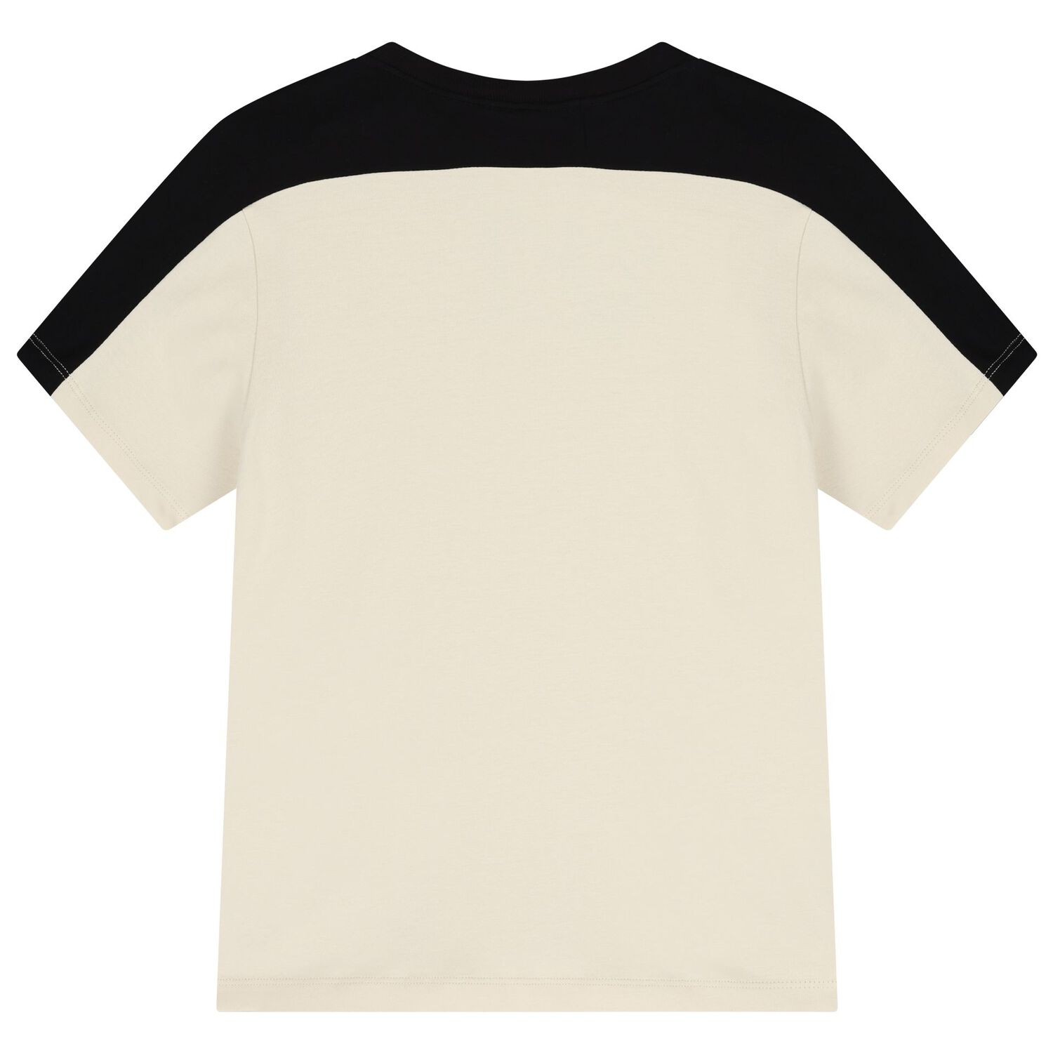Boys Beige Logo T-Shirt, 1, hi-res