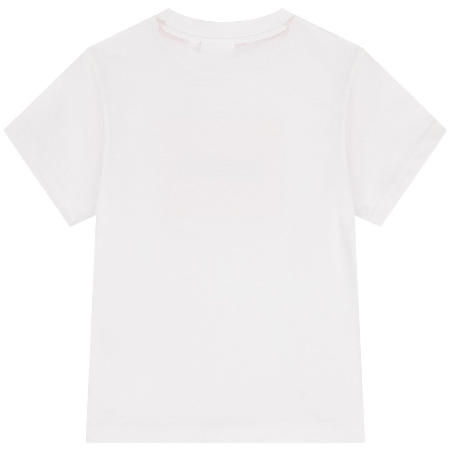 Boys White Logo T-Shirt , 2, hi-res