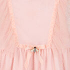 Girls Pink Dot Tulle Dress, 1, hi-res