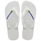 White Logo Flip Flops, 2, hi-res