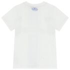 Boys White Logo T-Shirt , 2, hi-res
