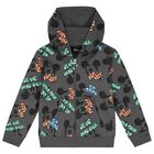 Boys Grey Disney Zip Up Top, 1, hi-res