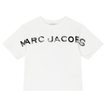 Boys White Logo T-Shirt