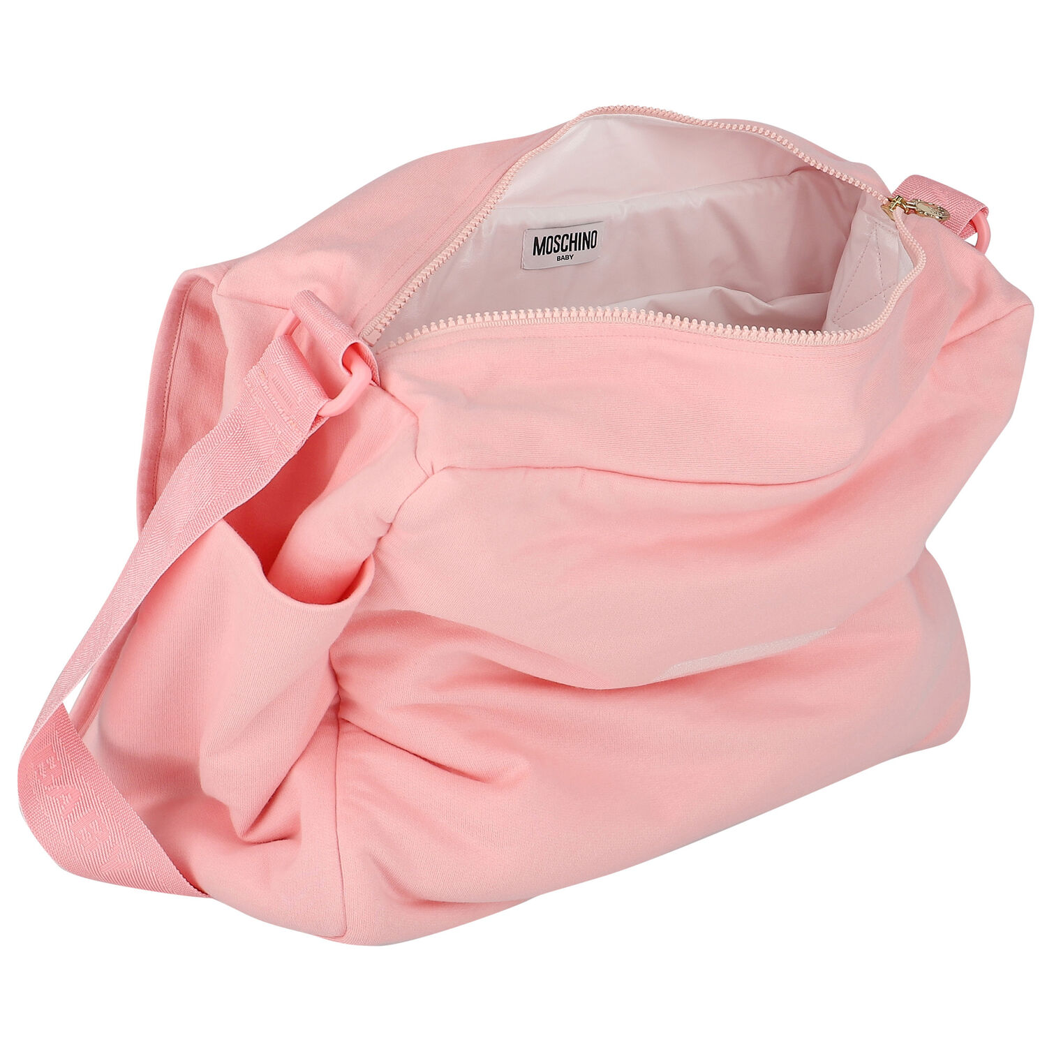 Blue Teddy Bear Logo Baby Changing Bag, 3, hi-res