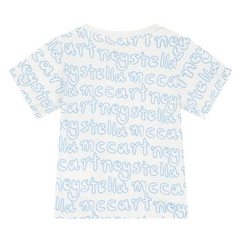 Younger Boys Ivory Logo T-Shirt