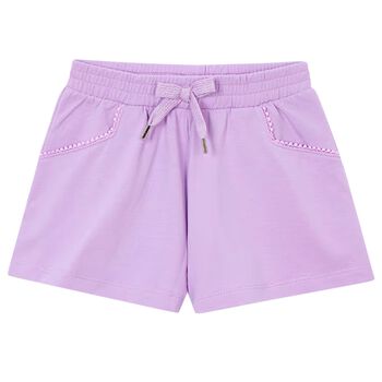 Girls Lilac Shorts