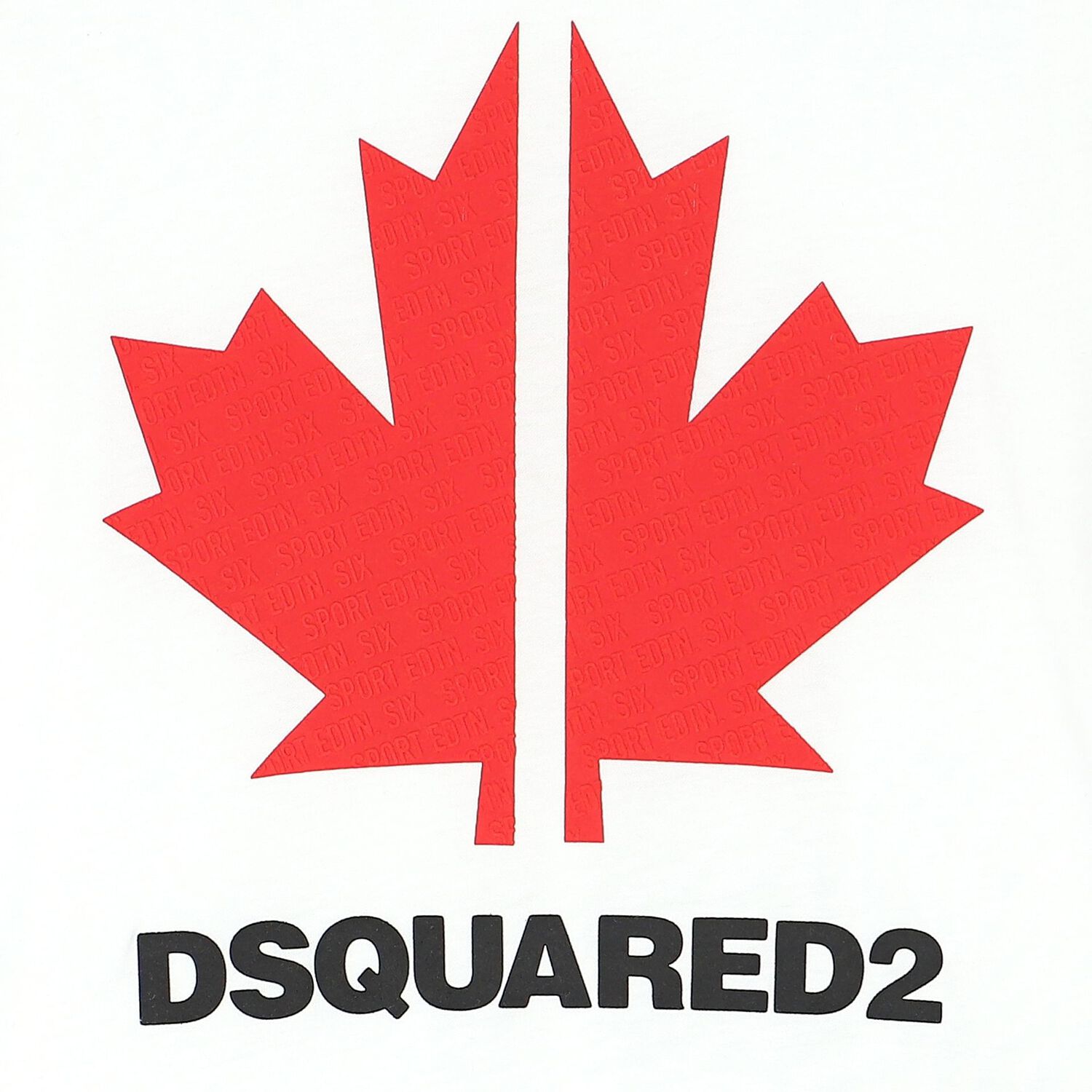 White Maple Leaf Logo Sweatshirt, 1, hi-res