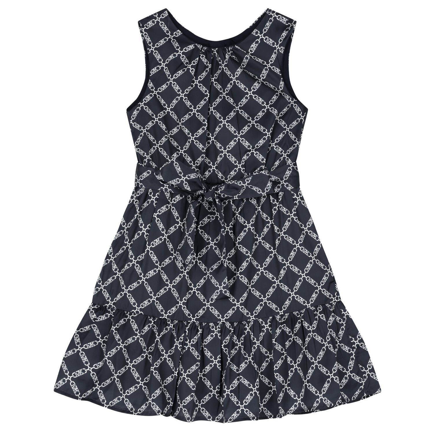 Girls Navy Blue Logo Dress, 1, hi-res image number null
