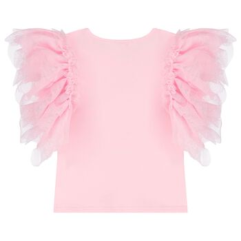 Girls Pink 5th Birthday T-Shirt