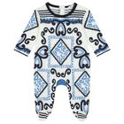 Baby Boys Marina Print Babygrow Gift Set, 1, hi-res