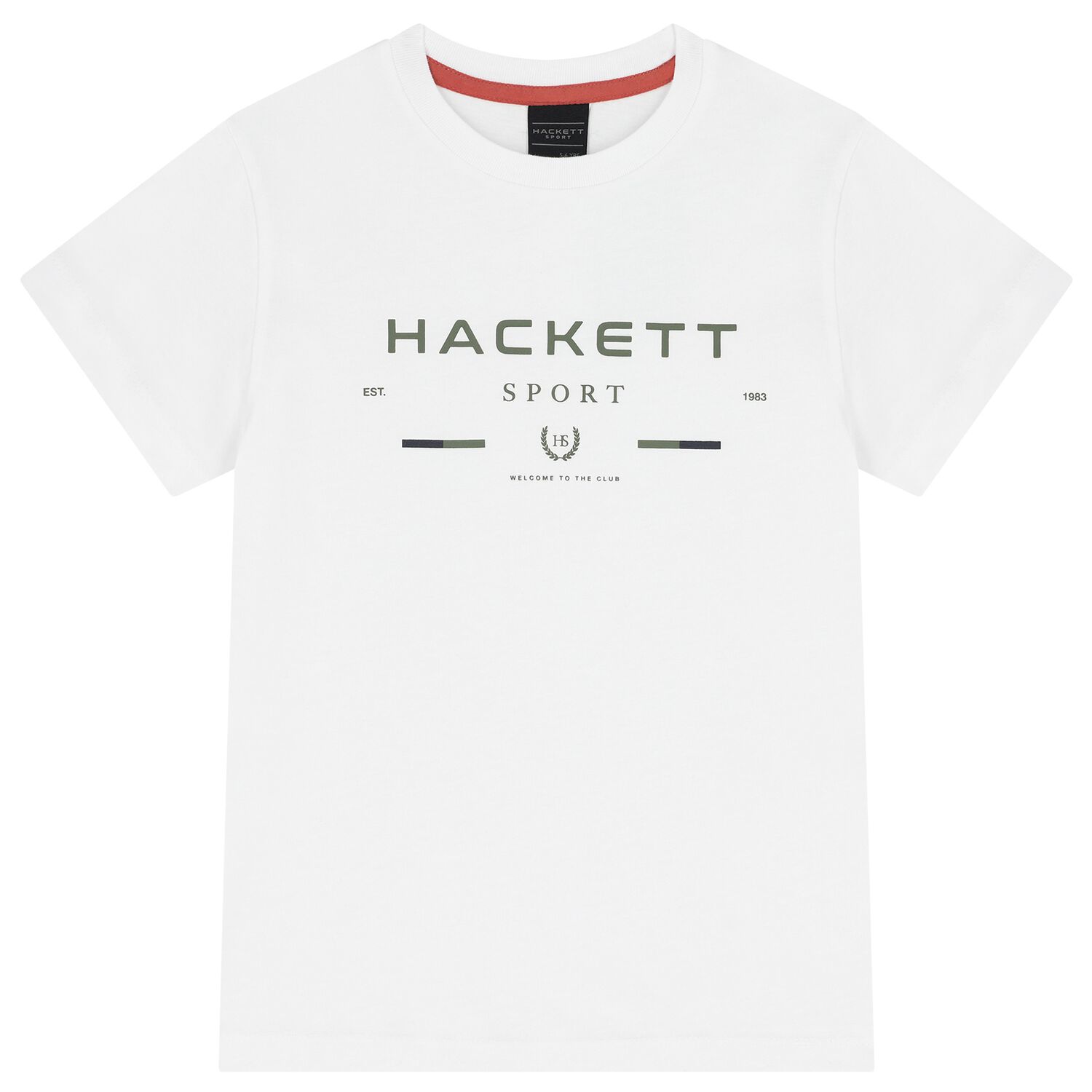 Boys White Logo T-Shirt, 2, hi-res