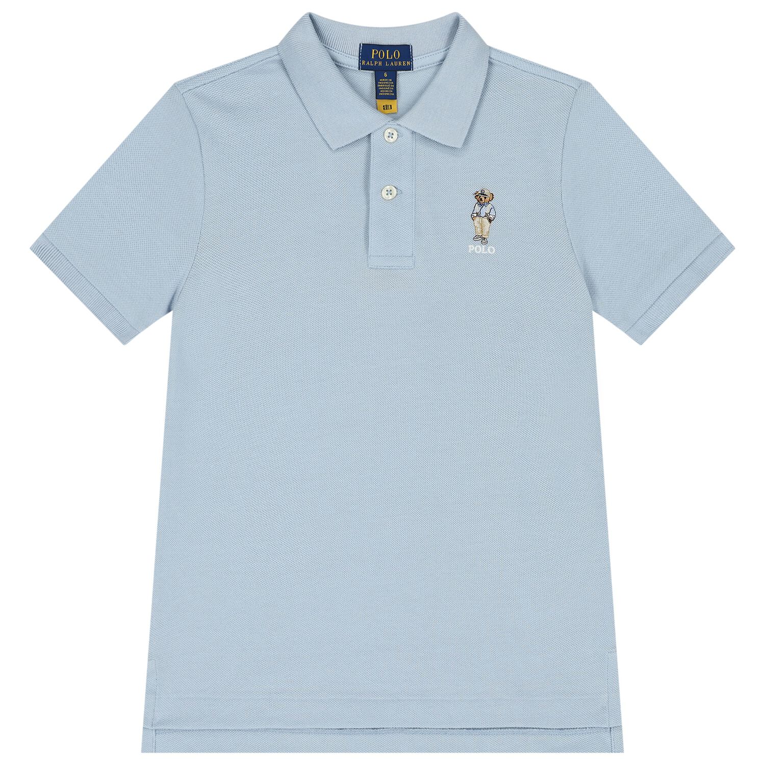 Boys Blue Logo Polo Shirt, 1, hi-res image number null