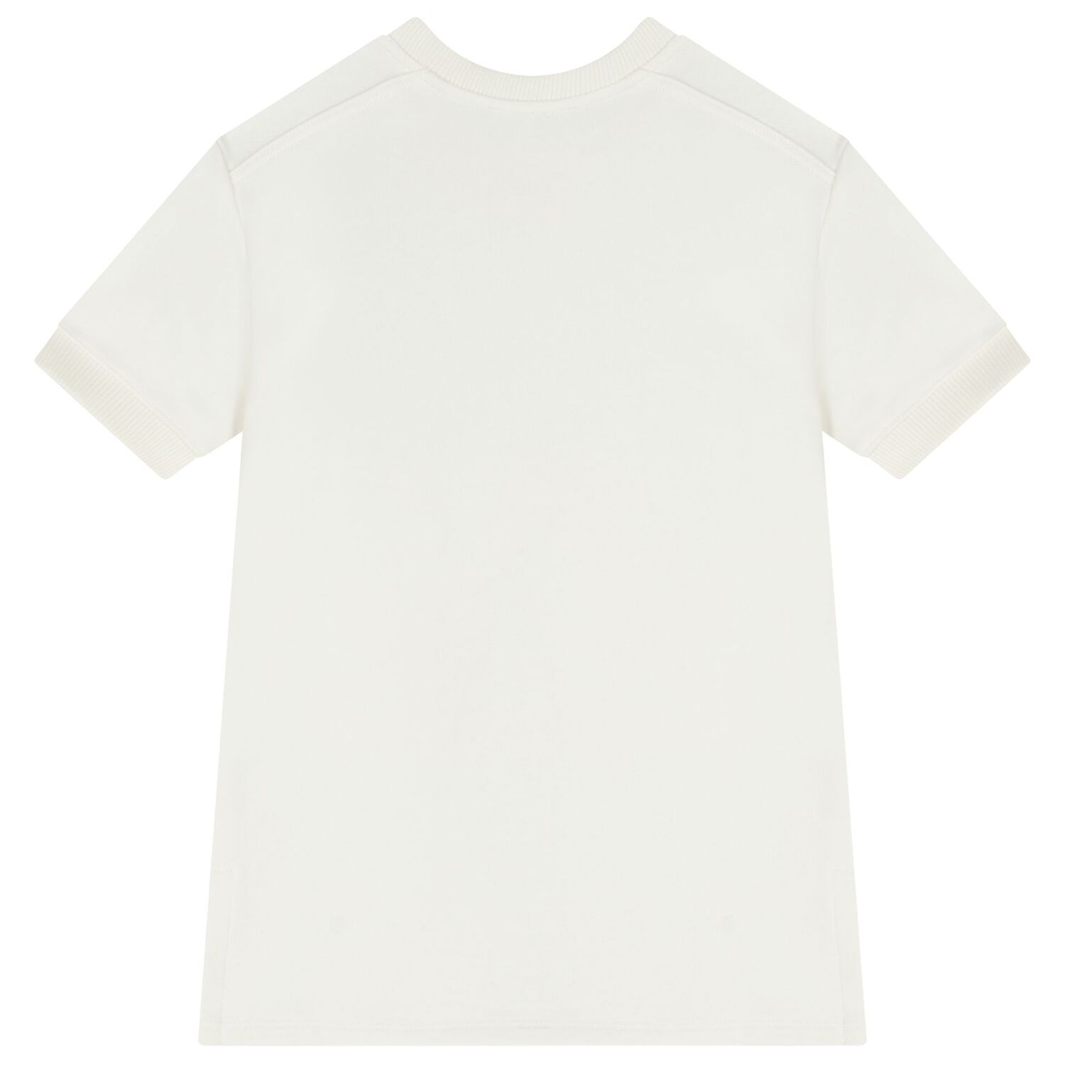 Girls Mini Me Ivory Logo Dress, 1, hi-res