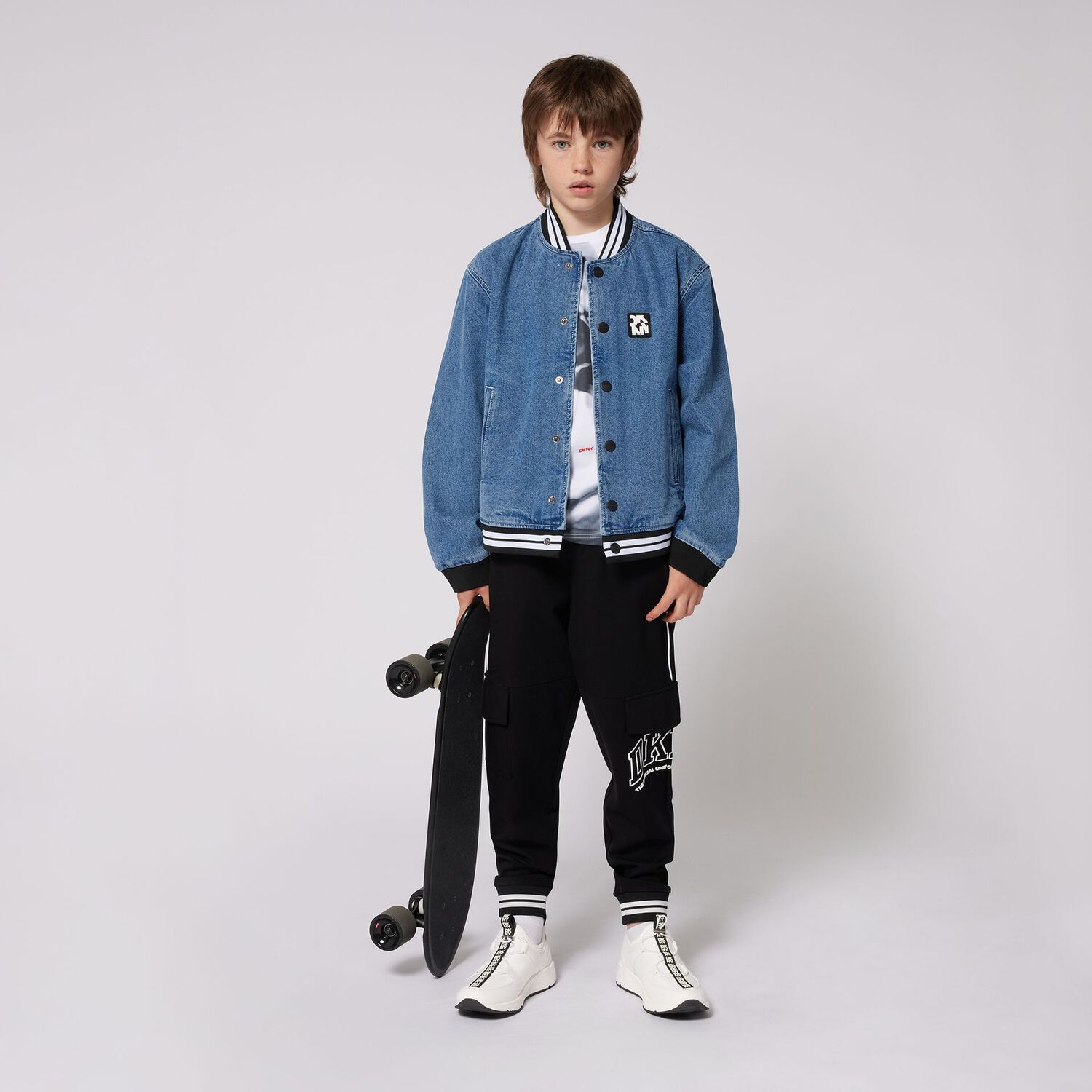 Black Logo Joggers, 1, hi-res image number null