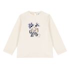 Younger Girls Navy Blue, Gold & Ivory Skirt Set, 2, hi-res