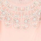 Girls Pink Embellished Tulle Dress, 1, hi-res