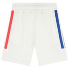 White Jude Bellingham Logo Shorts, 1, hi-res