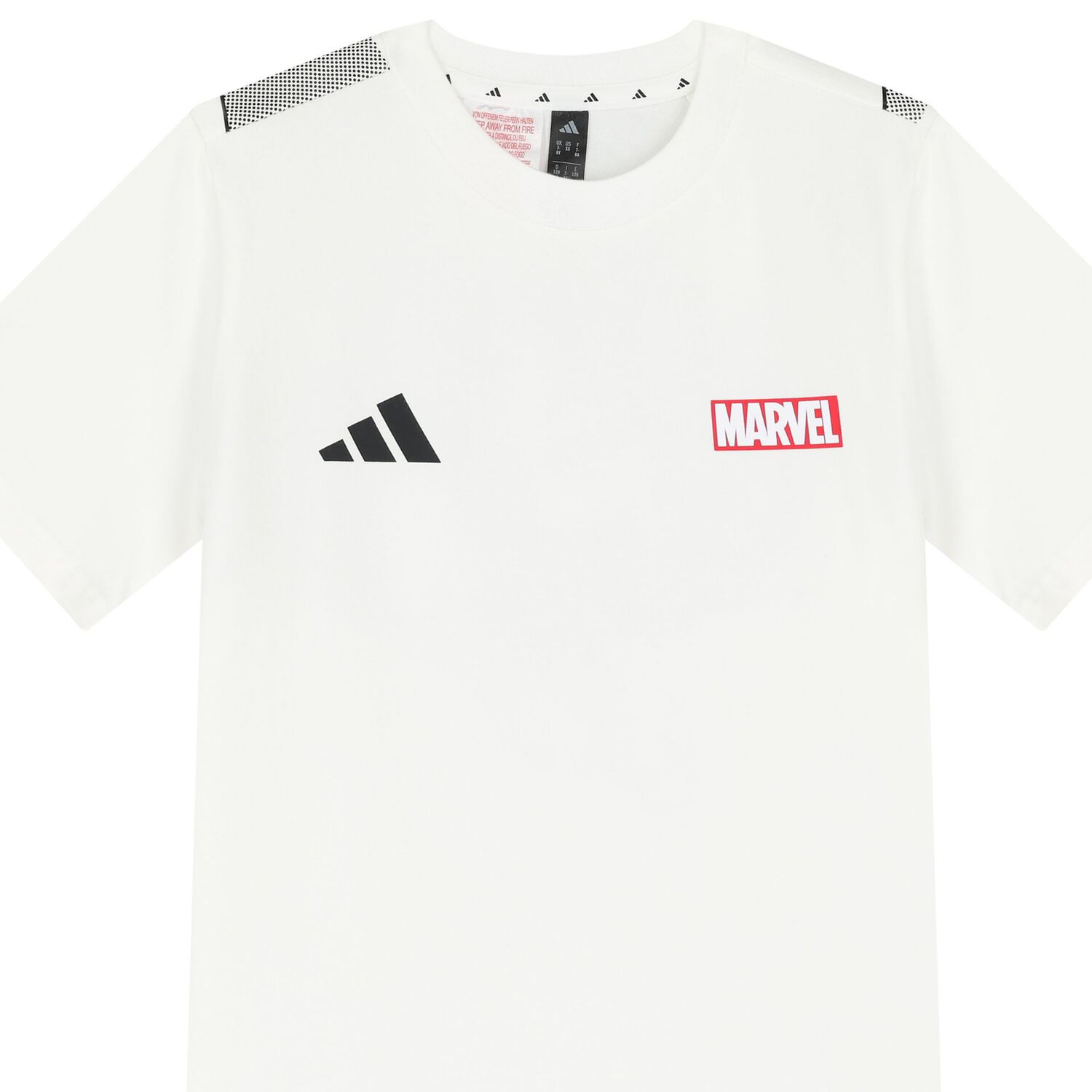Boys Ivory Logo Marvel T-Shirt, 1, hi-res