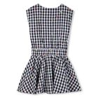 Girls Black & White Gingham Dress, 1, hi-res