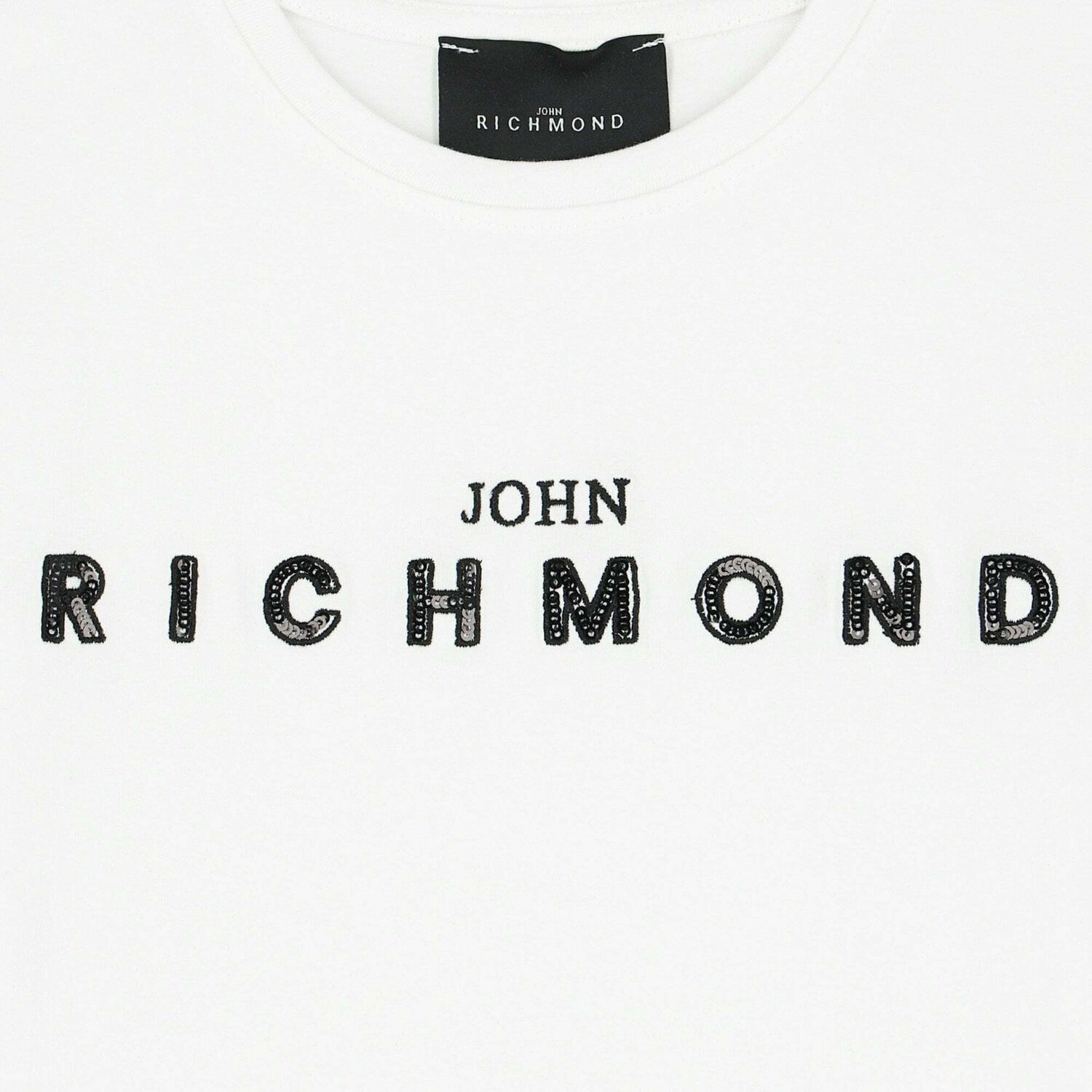 Boys White Logo T-Shirt, 2, hi-res